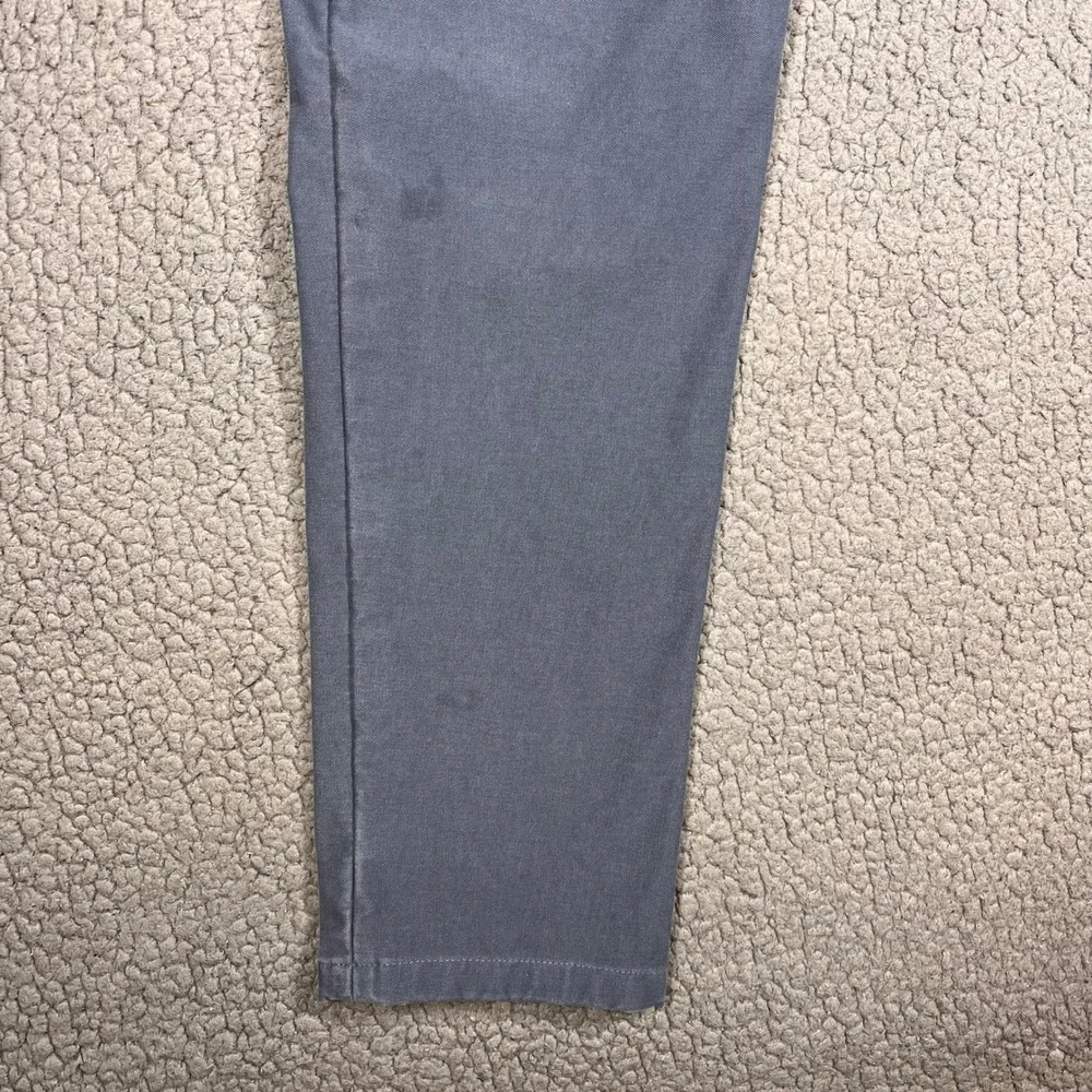 Lululemon ABC Pant Slim‎ 32 Grey Canvas 5 Pocket Trousers M5ABNS